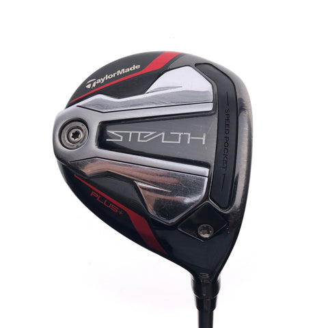 Used TaylorMade Stealth Plus 3 Fairway Wood / 15 Degrees / X-Stiff Flex