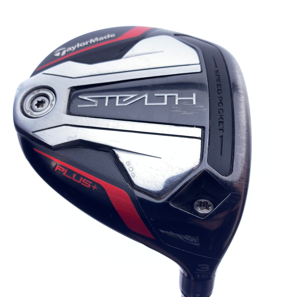 Used TaylorMade Stealth Plus 3 Fairway Wood / 15.0 Degrees / Stiff Flex