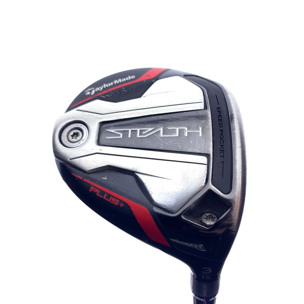 Used TaylorMade Stealth Plus 3 Fairway Wood / 15.0 Degrees / Stiff Flex