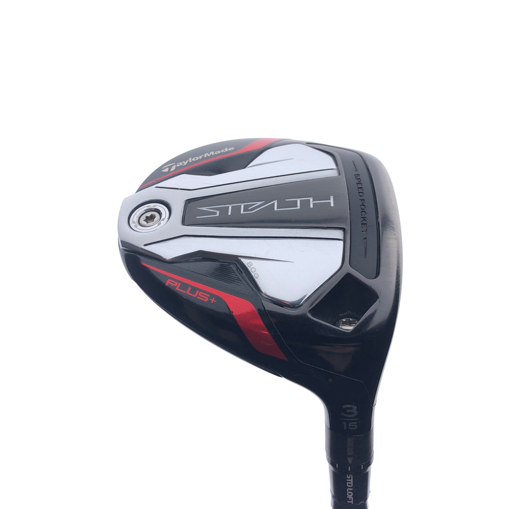 Used TaylorMade Stealth Plus 3 Fairway Wood / 15.0 Degrees / Stiff Flex