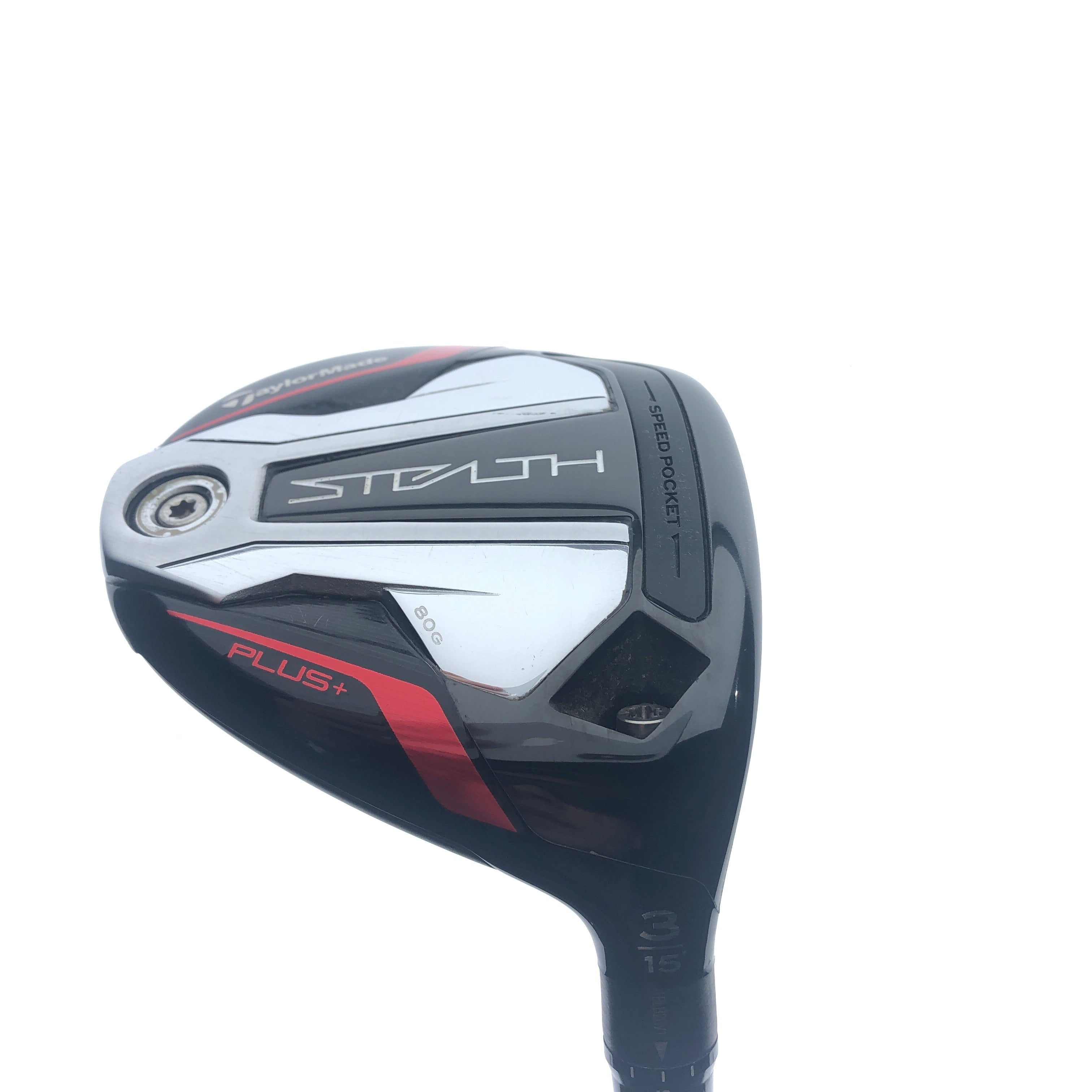 Used TaylorMade Stealth Plus 3 Fairway Wood / 15.0 Degrees / X-Stiff Flex
