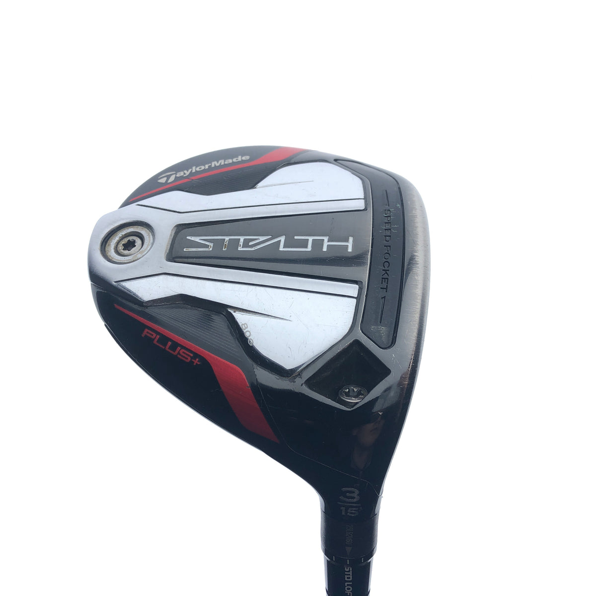 Used TaylorMade Stealth Plus 3 Fairway Wood / 16.0 Degrees / Regular Flex