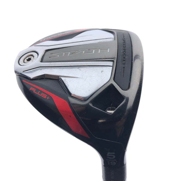 Used TaylorMade Stealth Plus 5 Fairway Wood / 19 Degrees / Stiff Flex