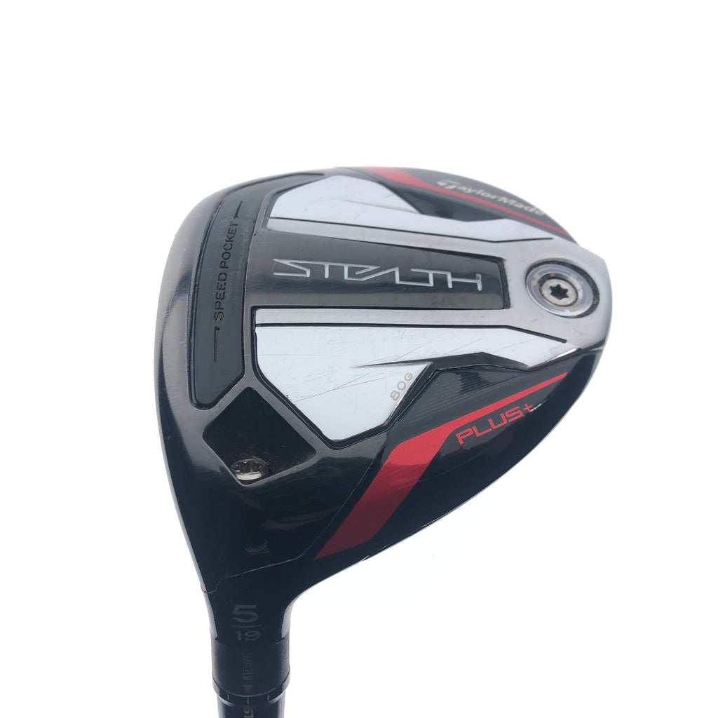 Used TaylorMade Stealth Plus 5 Fairway Wood / 19 Degrees / TX Flex / Left-Handed