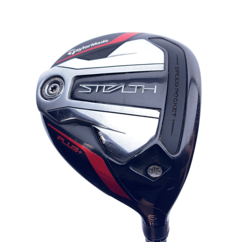Used TaylorMade Stealth Plus 5 Fairway Wood / 19.0 Degrees / Stiff Flex