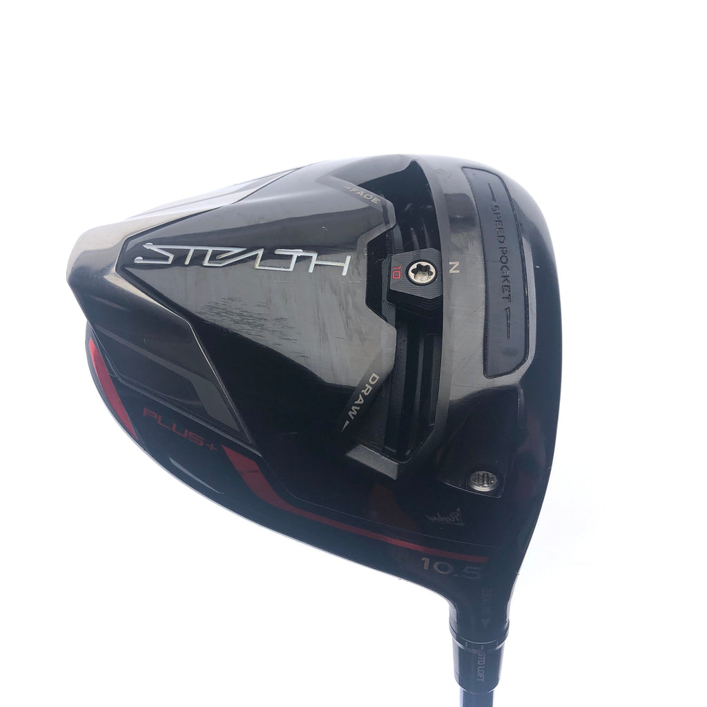 Used TaylorMade Stealth Plus Driver / 10.5 Degrees / Regular Flex