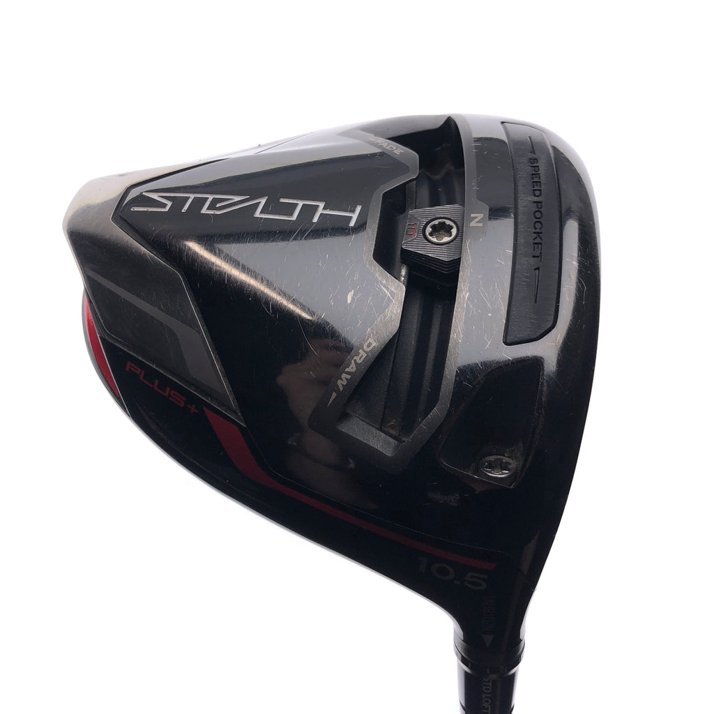 Used TaylorMade Stealth Plus Driver / 10.5 Degrees / Stiff Flex