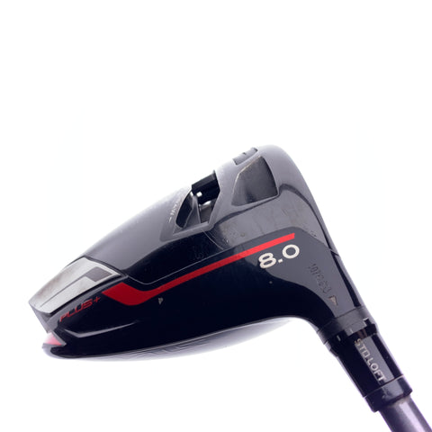 Used TaylorMade Stealth Plus Driver / 8.0 Degrees / Stiff Flex