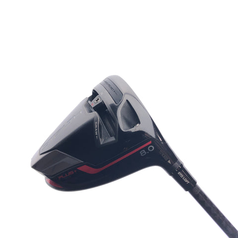 Used TaylorMade Stealth Plus Driver / 8.0 Degrees / TX Flex