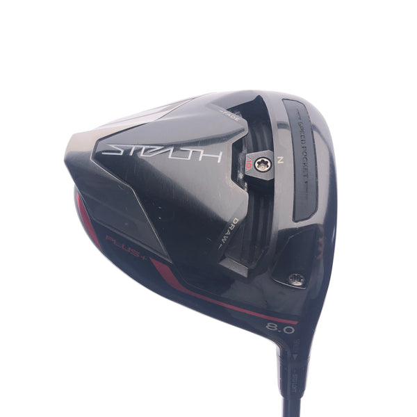 Used TaylorMade Stealth Plus Driver / 8.0 Degrees / TX Flex