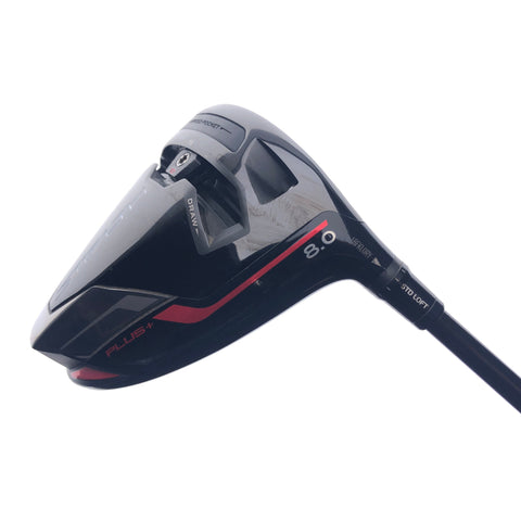 Used TaylorMade Stealth Plus Driver / 8.0 Degrees / X-Stiff Flex - Replay Golf 