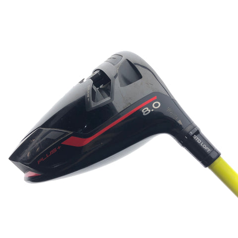 Used TaylorMade Stealth Plus Driver / 8.0 Degrees / X-Stiff Flex