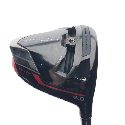 Used TaylorMade Stealth Plus Driver / 8.0 Degrees / X-Stiff Flex