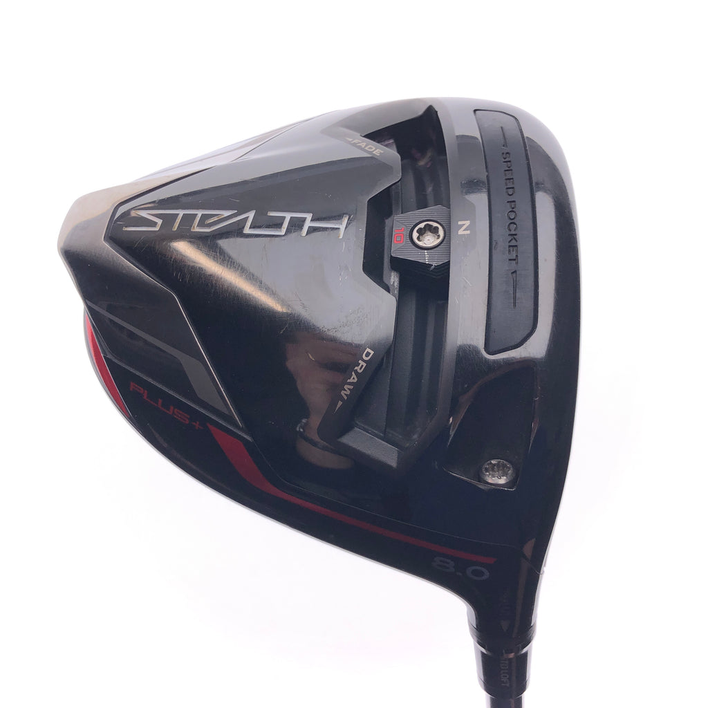 Used TaylorMade Stealth Plus Driver / 8.0 Degrees / X-Stiff Flex