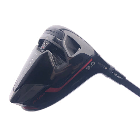 Used TaylorMade Stealth Plus Driver / 9.0 Degrees / Regular Flex