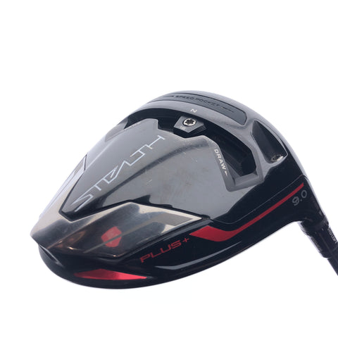 Used TaylorMade Stealth Plus Driver / 9.0 Degrees / Stiff Flex