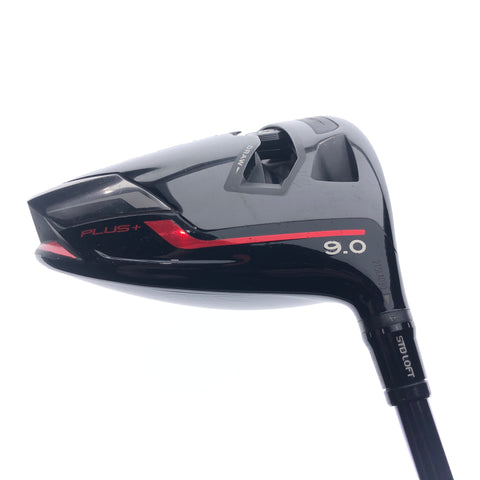 Used TaylorMade Stealth Plus Driver / 9.0 Degrees / Stiff Flex