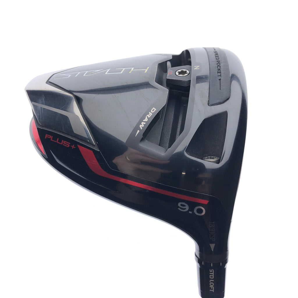 Used TaylorMade Stealth Plus Driver / 9.0 Degrees / Stiff Flex