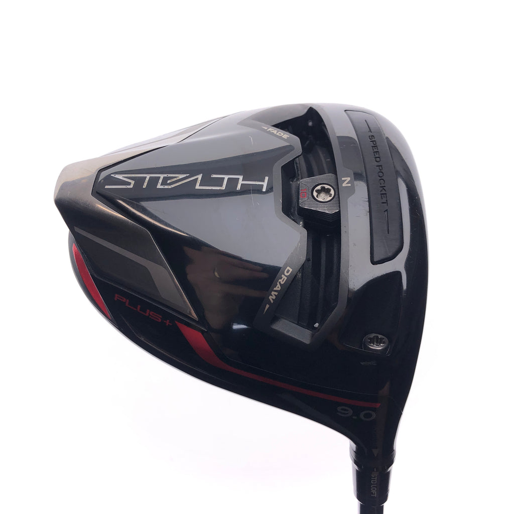 Used TaylorMade Stealth Plus Driver / 9.0 Degrees / Stiff Flex