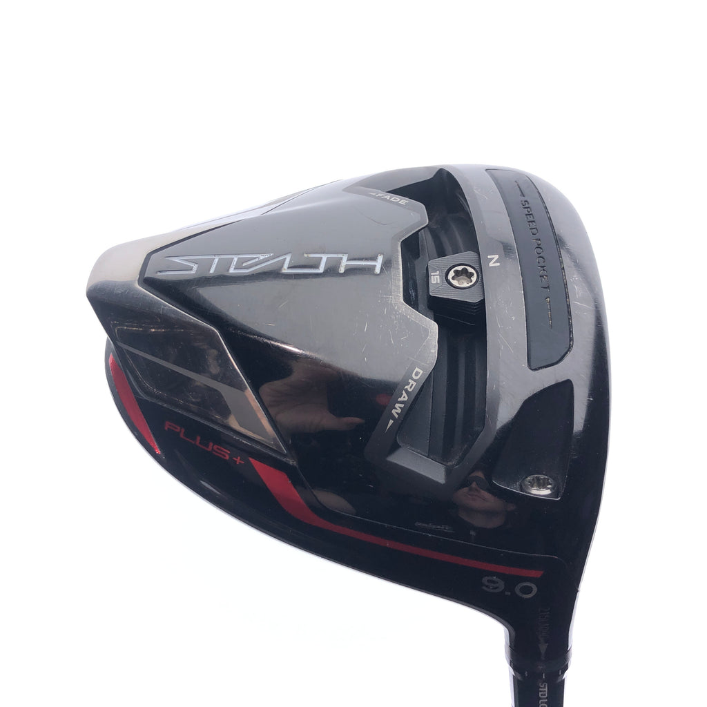 Used TaylorMade Stealth Plus Driver / 9.0 Degrees / Stiff Flex