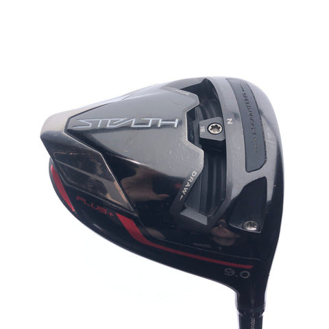 Used TaylorMade Stealth Plus Driver / 9.0 Degrees / Stiff Flex