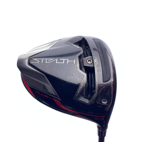 Used TaylorMade Stealth Plus Driver / 9.0 Degrees / Stiff Flex
