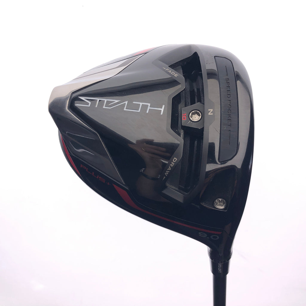 Used TaylorMade Stealth Plus Driver / 9.0 Degrees / Stiff Flex