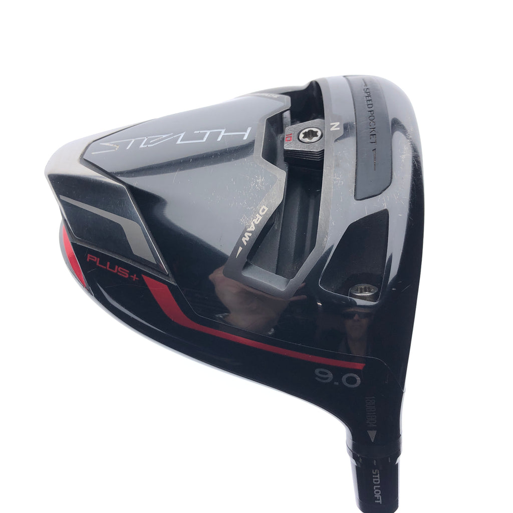 Used TaylorMade Stealth Plus Driver / 9.0 Degrees / Stiff Flex