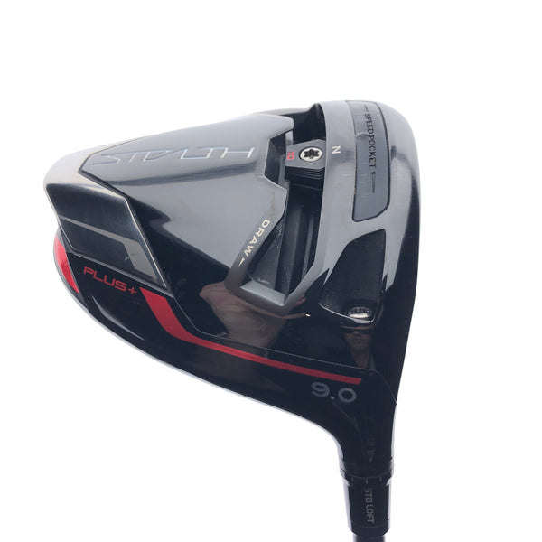 Used TaylorMade Stealth Plus Driver / 9.0 Degrees / Stiff Flex
