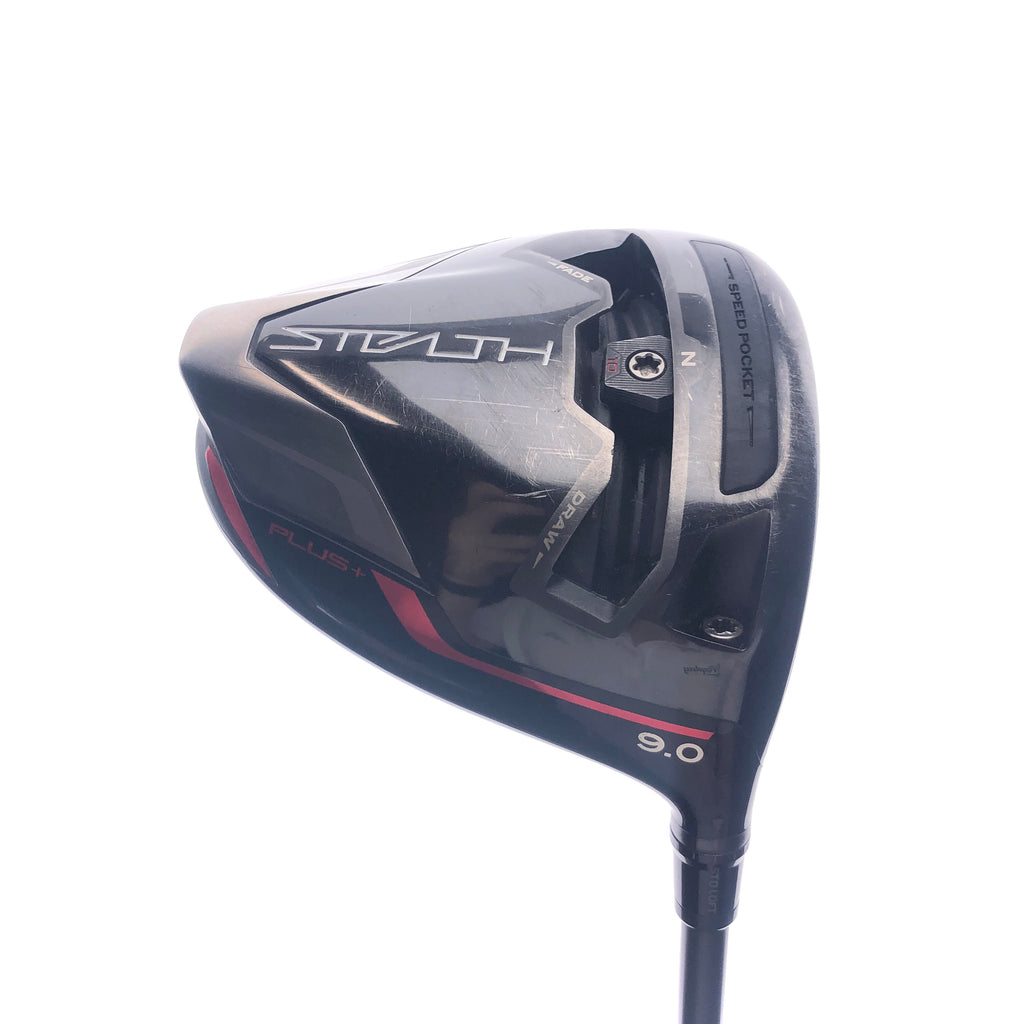 Used TaylorMade Stealth Plus Driver / 9.0 Degrees / Stiff Flex