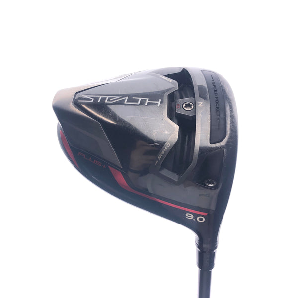 Used TaylorMade Stealth Plus Driver / 9.0 Degrees / Stiff Flex