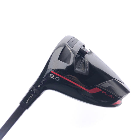 Used TaylorMade Stealth Plus Driver / 9.0 Degrees / X-Stiff Flex / Left-Handed