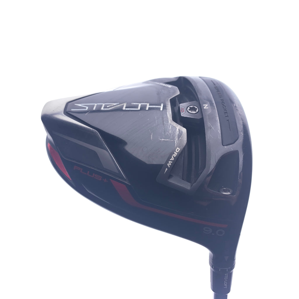 Used TaylorMade Stealth Plus Driver / 9.0 Degrees / X-Stiff Flex