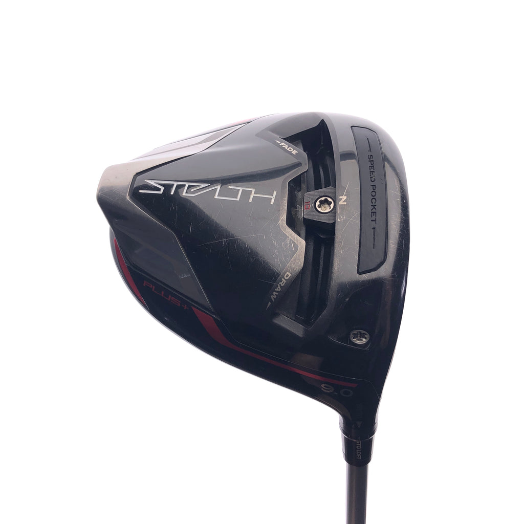 Used TaylorMade Stealth Plus Driver / 9.0 Degrees / X-Stiff Flex