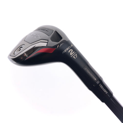 Used TaylorMade Stealth Plus Rescue 2 Hybrid / 17 Degrees / Stiff Flex