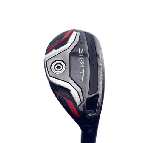 Used TaylorMade Stealth Plus Rescue 2 Hybrid / 17 Degrees / Stiff Flex