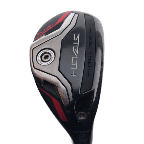 Used TaylorMade Stealth Plus Rescue 2 Hybrid / 17 Degrees / Stiff Flex