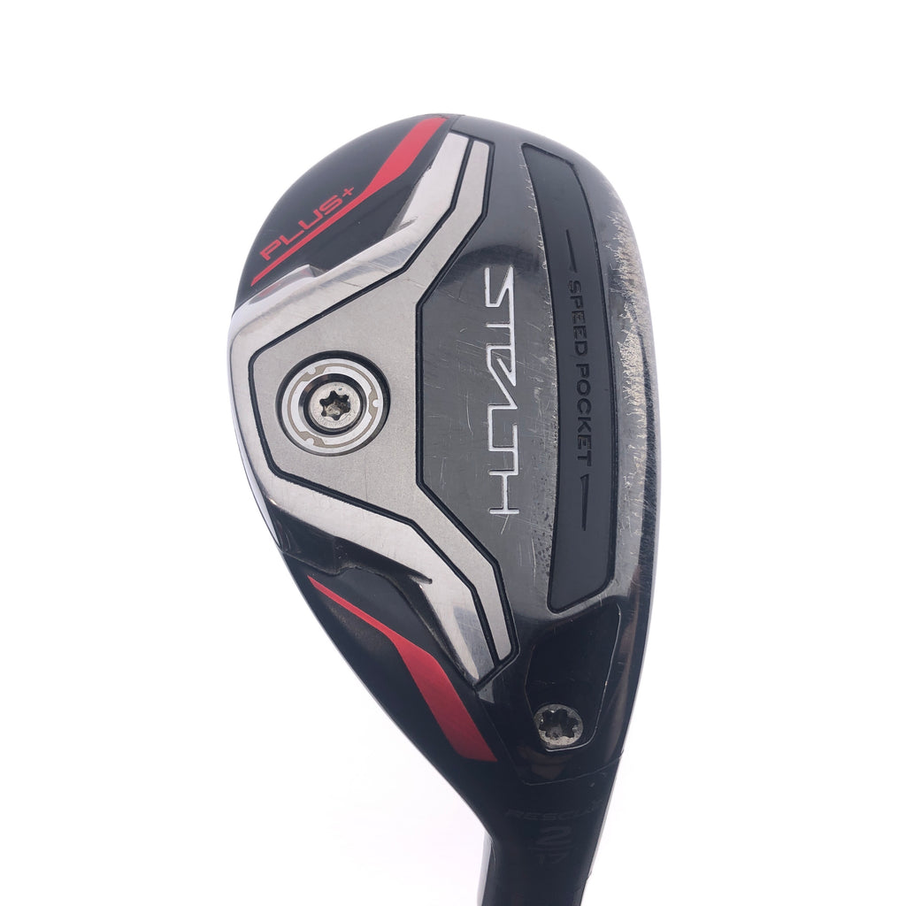 Used TaylorMade Stealth Plus Rescue 2 Hybrid / 17 Degrees / Stiff Flex
