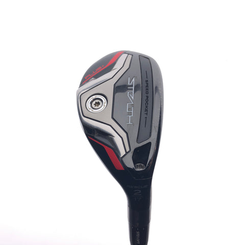 Used TaylorMade Stealth Plus Rescue 2 Hybrid / 17 Degrees / X-Stiff Flex