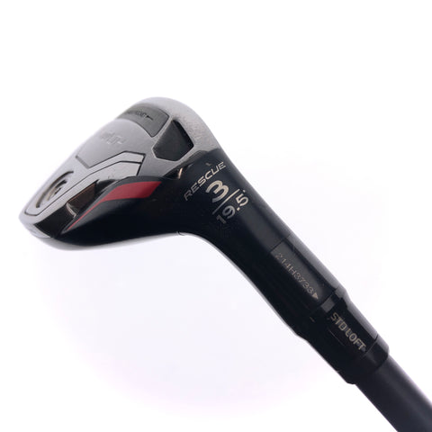 Used TaylorMade Stealth Plus Rescue 3 Hybrid / 19.5 Degrees / Regular Flex