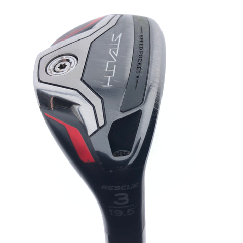 Used TaylorMade Stealth Plus Rescue 3 Hybrid / 19.5 Degrees / Regular Flex