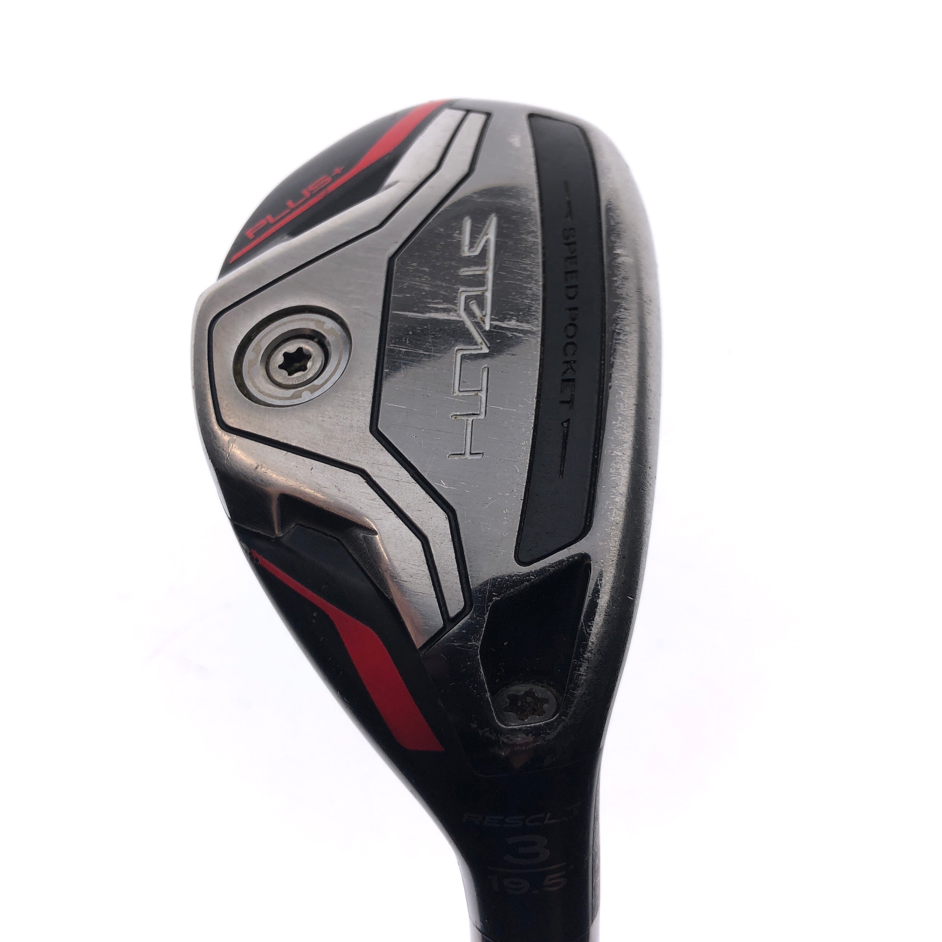 Used TaylorMade Stealth Plus Rescue 3 Hybrid / 19.5 Degrees / Regular Flex