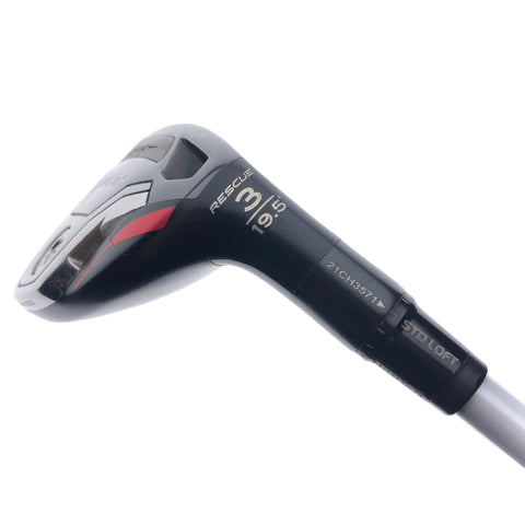 Used TaylorMade Stealth Plus Rescue 3 Hybrid / 19.5 Degrees / Stiff Flex