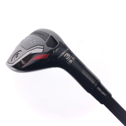 Used TaylorMade Stealth Plus Rescue 3 Hybrid / 19.5 Degrees / Stiff Flex