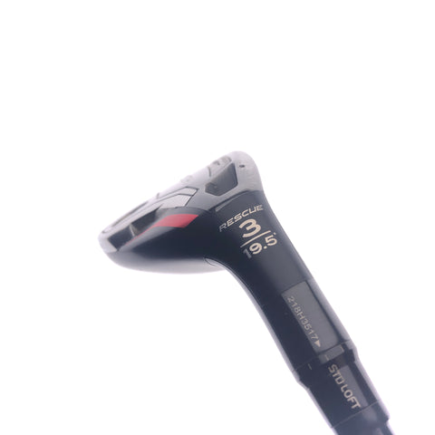 Used TaylorMade Stealth Plus Rescue 3 Hybrid / 19.5 Degrees / Stiff Flex