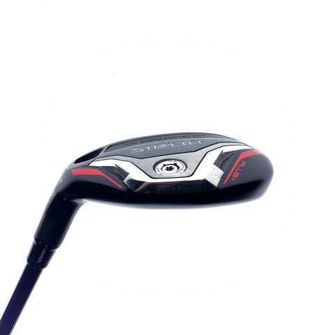 Used TaylorMade Stealth Plus Rescue 3 Hybrid / 19.5 Degrees / Stiff / Left-Hand