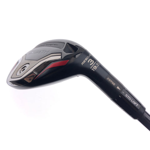 Used TaylorMade Stealth Plus Rescue 3 Hybrid / 19.5 Degrees / TX Flex