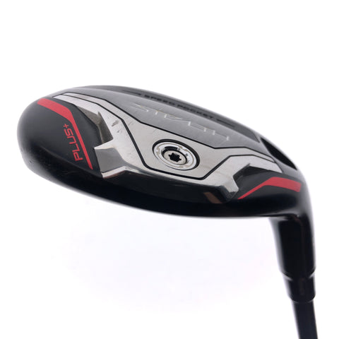 Used TaylorMade Stealth Plus Rescue 4 Hybrid / 22 Degrees / Regular Flex