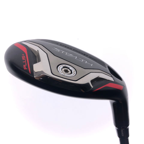 Used TaylorMade Stealth Plus Rescue 4 Hybrid / 22 Degrees / Stiff Flex