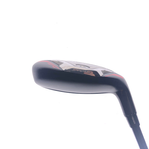 Used TaylorMade Stealth Plus Rescue 4 Hybrid / 22 Degrees / Stiff Flex